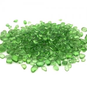 スイミングプールターコイズグリーン用カラーガラスビーズ